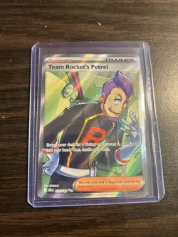 Team Rocket’s Petrel Full Art 226/182 Pokemon Destined Rivals - 226/182 ENGLISH - Image 1