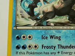 Black Kyurem XY160 Holo XY Promo Pokemon - Image 3