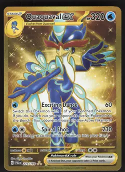 Quaquaval ex 273/193 Hyper Rare Pokemon TCG SV02: Paldea Evolved NM - Image 1