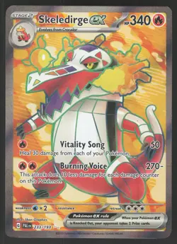 Skeledirge ex 233/193 Pokemon TCG SV02: Paldea Evolved NM - Image 1