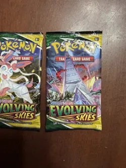 Pokemon TCG: Sword & Shield- (3)Evolving Skies Booster Packs- NEW/FACTORY SEALED - Image 4