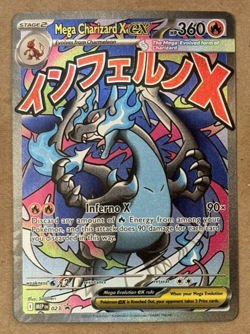 Mega Charizard X Ex Holo Mega Evolution Promo 023 Pokemon TCG - Image 1