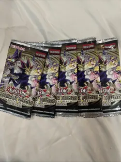 Yu-Gi-Oh Legendary Duelists: Magical Hero LITE Edition Sealed Lot (5 Packs) - Image 1