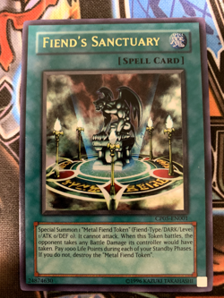 Fiend's Sanctuary - CP05-EN001 - Ultra Rare Champion Pack 5 Yugioh - LP/VLP - Image 1