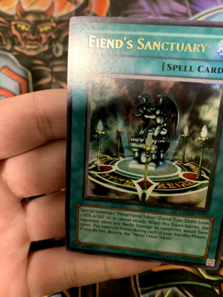 Fiend's Sanctuary - CP05-EN001 - Ultra Rare Champion Pack 5 Yugioh - LP/VLP - Image 3