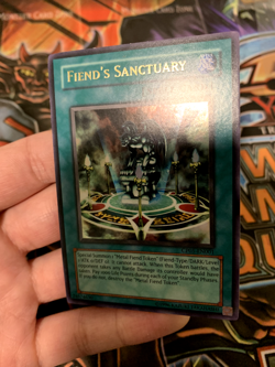 Fiend's Sanctuary - CP05-EN001 - Ultra Rare Champion Pack 5 Yugioh - LP/VLP - Image 4
