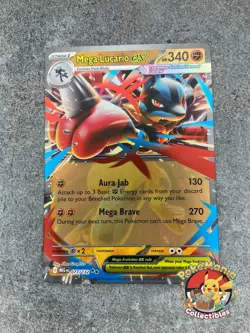 Mega Lucario ex - 077/132 - Mega Evolution - Pokemon Card - Image 1
