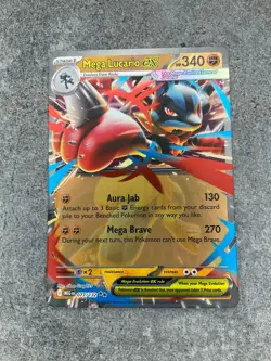 Mega Lucario ex - 077/132 - Mega Evolution - Pokemon Card - Image 2