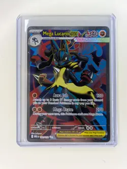 Mega Lucario EX - 160/132 - Ultra Rare - Mega Evolution - Pokemon Trading Card - Image 1