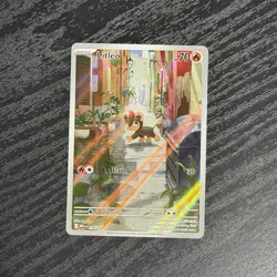 Litleo Illustration Rare 139/132 Me01: Mega Evolution Holo POKEMON NEAR MINT B - Image 1