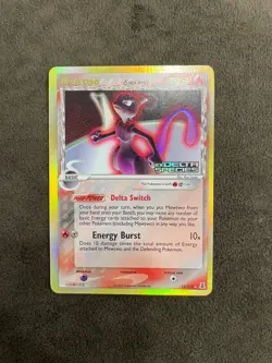 Mewtwo 12/113 EX Delta Species Reverse Holo Stamped Pokemon TCG NM - Image 1