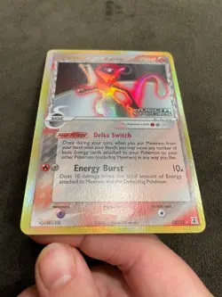 Mewtwo 12/113 EX Delta Species Reverse Holo Stamped Pokemon TCG NM - Image 5