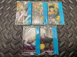 Jump 40th Anniversary Card Morinaga Dragon Ball One Piece HITOYA Luffy - Image 1