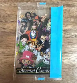 Dragon Ball One Piece Jump 40Th Anniversary Morinaga Wafer Card Luffy - Image 1