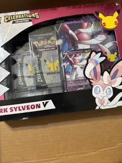 Pokemon TCG: Celebrations Collection Box [Dark Sylveon V 820650809392 - Image 1