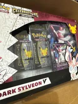 Pokemon TCG: Celebrations Collection Box [Dark Sylveon V 820650809392 - Image 2