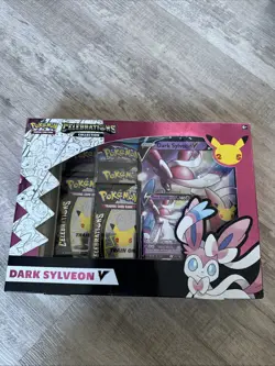 Pokemon TCG: Celebrations Collection Box [Dark Sylveon V] 820650809392 - Image 1