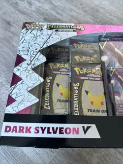Pokemon TCG: Celebrations Collection Box [Dark Sylveon V] 820650809392 - Image 2
