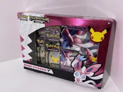 Pokemon Trading Card Game - Celebrations Dark Sylveon V Collection Box - Image 1