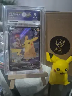 Pokemon Pikachu TCG v Lost Origin Ace Label 9 English Trainer Gallery TG16/TG30 - Image 1