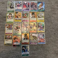 One Piece Op-13 Card Lot - Luffy, Boa, Law, Zoro, Alt Arts. Secrets, All MINT - Image 1