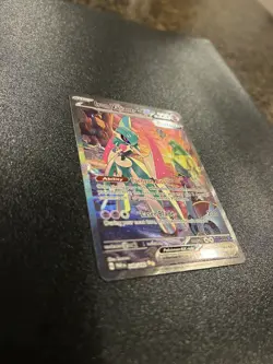 Pokemon Cards Iron Valiant ex 249/182 Paradox Rift Special Illustration Rare NM - Image 2