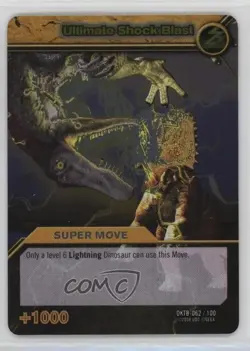 2008 Dinosaur King Trading Card Game Series 2: Colossal Team Battle #DKTB-062 - Image 1