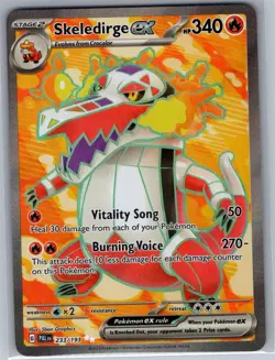 Skeledirge ex 233/193 SV02: Paldea Evolved - Pokemon Card - NM - Image 1