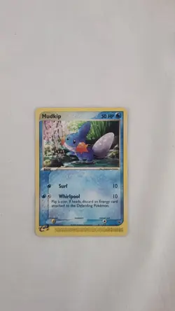 Pokemon TCG Mudkip 018 Black Star Promo 2003 Non Holo Card. - Image 1