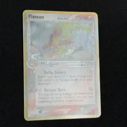 2005 Pokemon Flareon 5/113 Delta Species Reverse Holo Foil RGV-R82-3JL Gold Card - Image 5