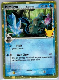Mimikyu (Delta Species) - SWSH136 SWSH: Sword & Shield Promo - Pokemon Card - NM - Image 1