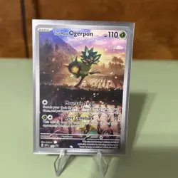 Teal Mask Ogerpon 123 Sv: Scarlet & Violet Promo Cards Holo - Image 1