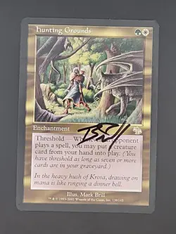 MTG Magic The Gathering Signed Hunting Grounds Mark Brill Autographed #2 - Image 1