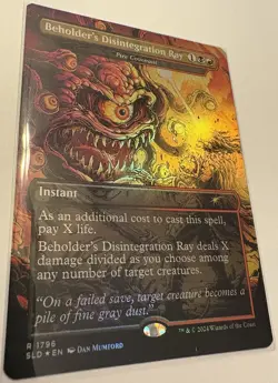 Beholder's Disintegration Ray - Fire Covenant Secret Lair 🌈Foil🌟 - Image 1