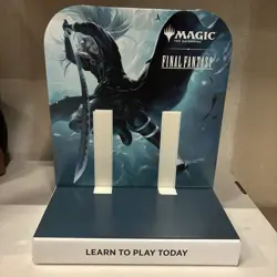 MTG Final Fantasy Sephiroth Learn To Play Promo Display Standee - Image 1