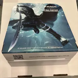 MTG Final Fantasy Sephiroth Learn To Play Promo Display Standee - Image 3