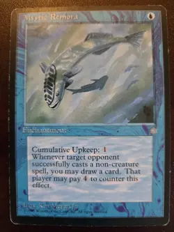 Mystic Remora - Ice Age ~DMG/HP~ Magic The Gathering MTG - Image 1