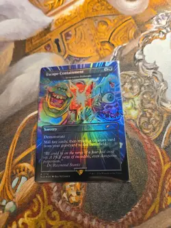 Escape Containment Rainbow Foil MTG Secret Lair - Pack Fresh - - Image 1