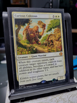 Lorwyn Eclipsed Curious Colossus 0012, NM, Non-Foil, Pack Fresh, Ships Quickly - Image 1