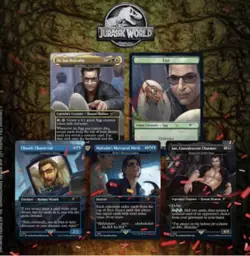 Secret Lair x Jurassic World: Dr. Ian Malcolm - Non-Foil Edition - Image 1