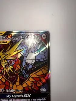 Pokemon TCG Holo Ultra Rare Moltres & Zapdos & Articuno SM159 Cosmic Eclipse NM - Image 3