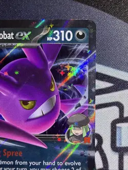 Team Rocket's Crobat ex - 122/182 - Destined Rivals Double Rare Holo Pokemon TCG - Image 4