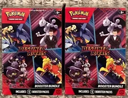 Pokemon Scarlet & Violet Destined Rivals Booster Bundle Boxes Sealed Lot Of 2 - Image 1