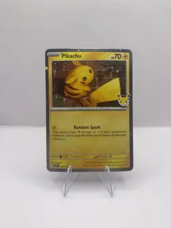 Pokemon Pikachu 051 /162 Stamped 2026 Pokemon Day 30 Promo TCG - Image 1