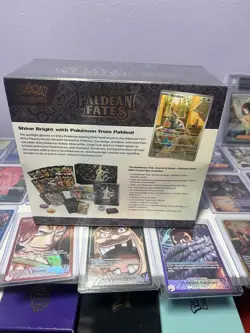 Paldean Fates Pokemon Center Elite Trainer Box New Sealed Exclusive ETB SV4.5 - Image 2