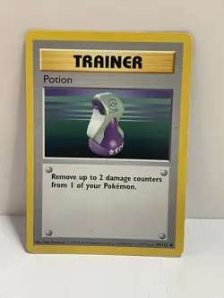 Pokemon WOTC TCG VTG Potion 094/102 Base Set (Shadowless) Regular MP - Image 1