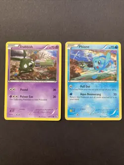 Pokemon TCG - Phione & Trubbish Rescue! - Legendary Treasures Artwork Crossover - Image 1