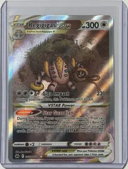 Regigigas VSTAR GG55/GG70 Galarian Gallery Ultra Rare Pokemon Crown Zenith 2023 - Image 1