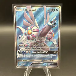 Palkia GX (Full Art) 119/131 Pokemon TCG Forbidden Light NM - Image 1