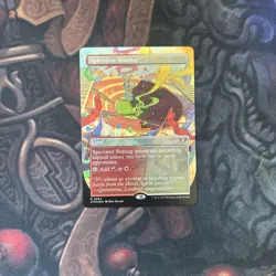 Spectator Seating (Borderless) [Commander Masters] NM FOIL MTG - Image 1